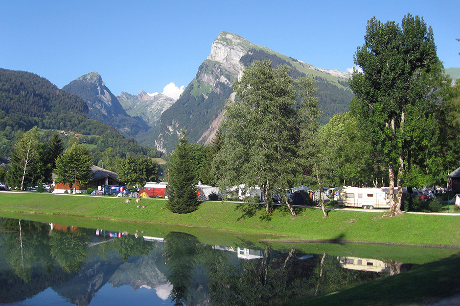 Camping Caravaneige Le Giffre Camping Caravaneige Le Giffre