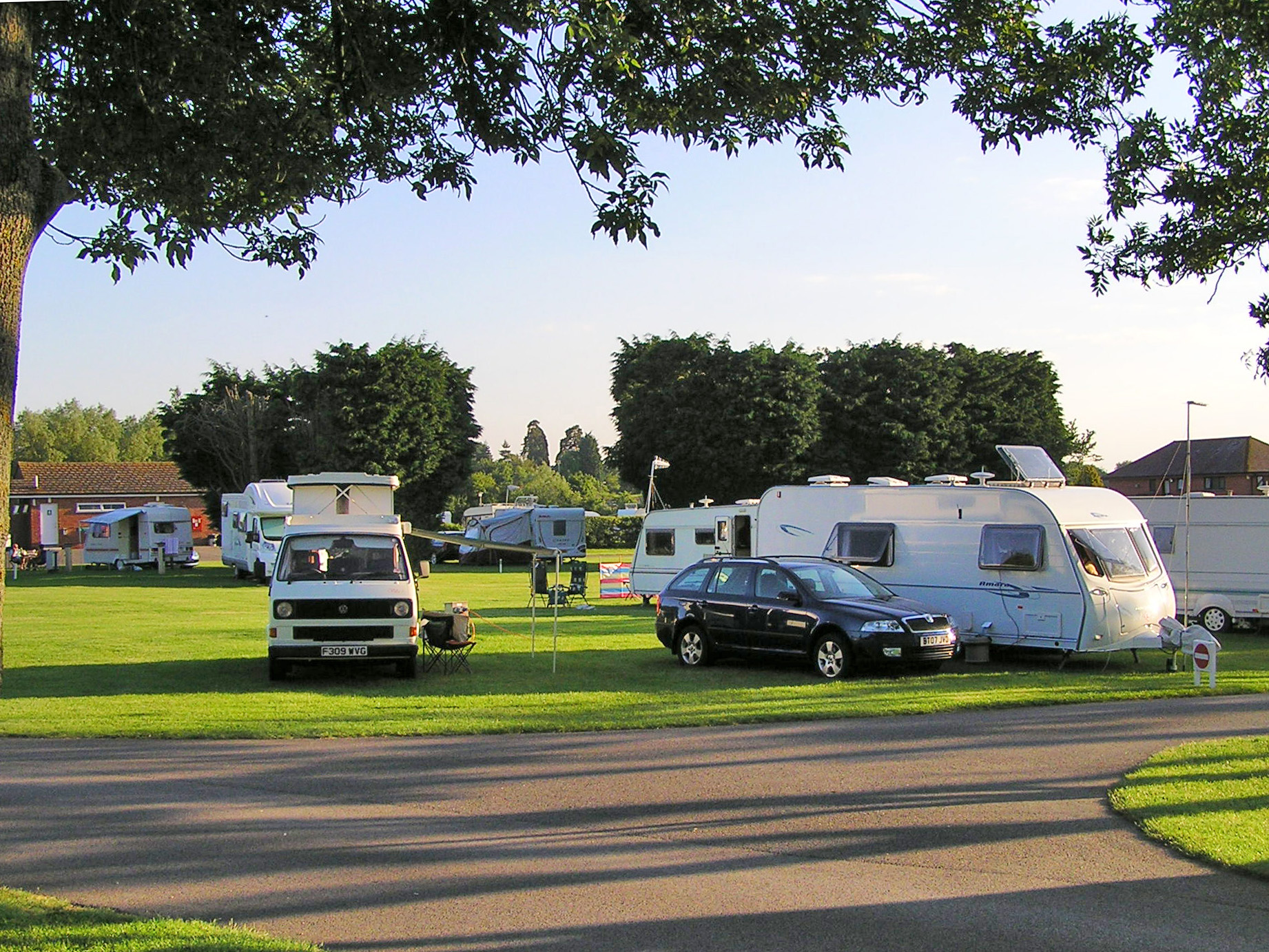 Tewkesbury Abbey Caravan Club Site Tewkesbury Abbey Caravan Club Site